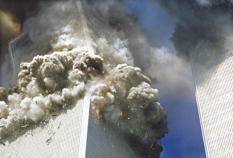 Il crollo delle Twin Towers, l’11 Settembre 2001