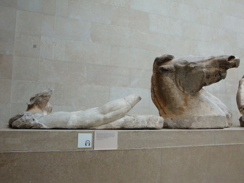 Carro di Apollo, dal timpano del Partenone (V sec. a.C.) - British Museum, Londra